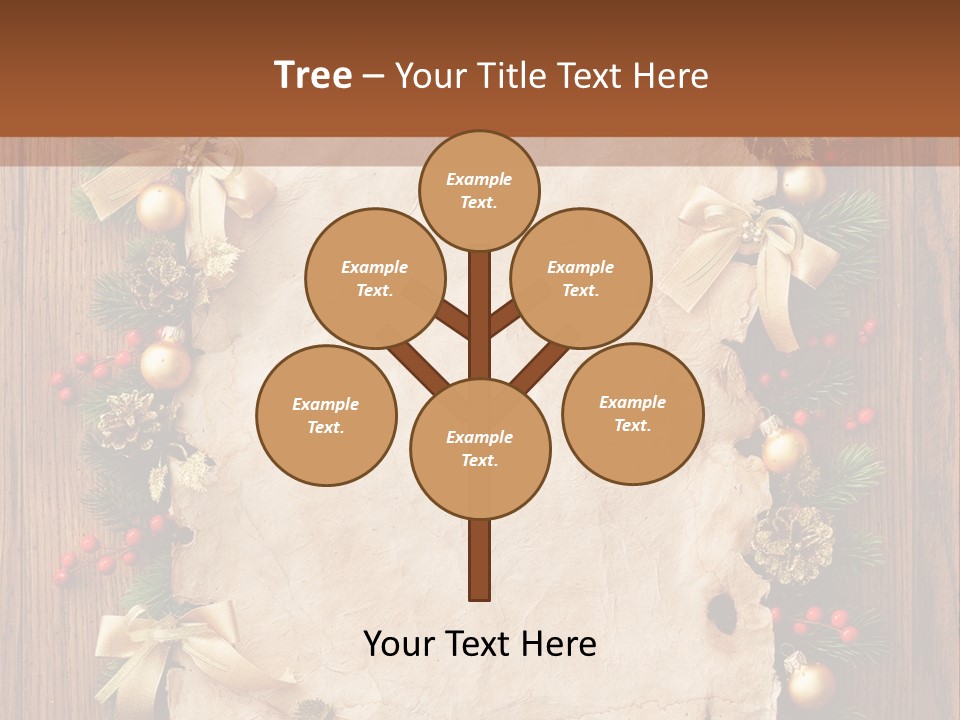 Holiday Decorative Year PowerPoint Template
