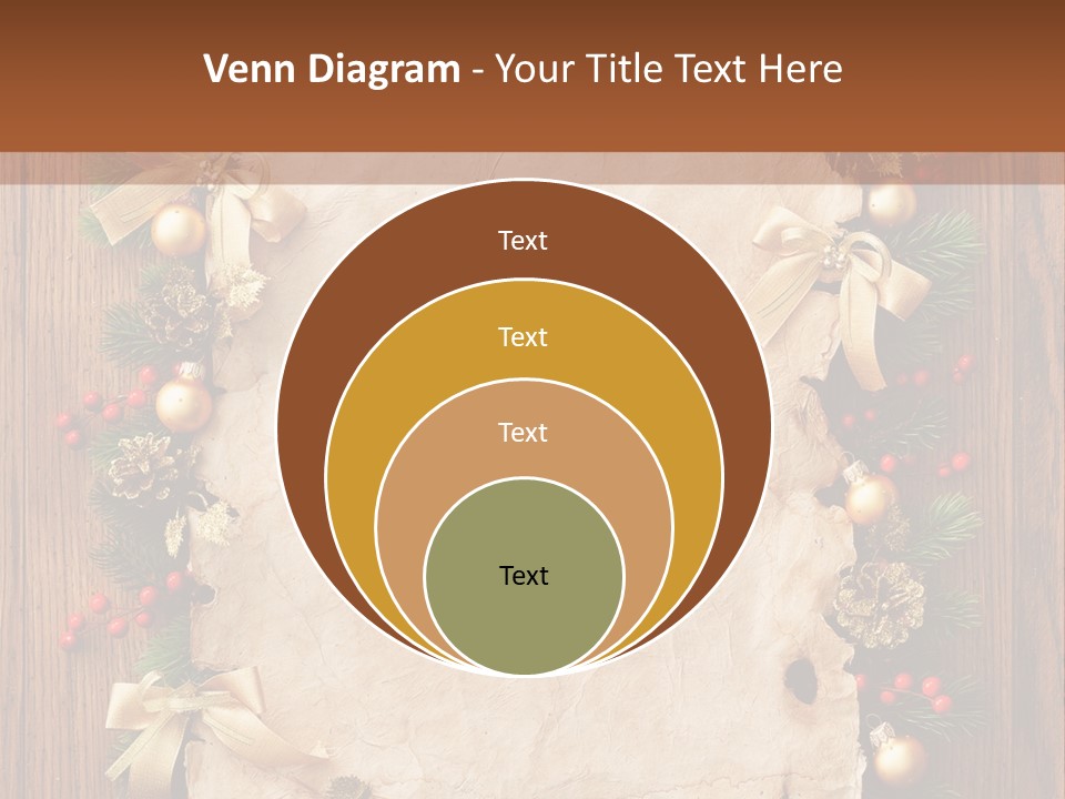 Holiday Decorative Year PowerPoint Template