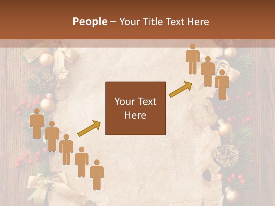 Holiday Decorative Year PowerPoint Template
