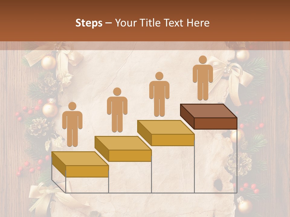 Holiday Decorative Year PowerPoint Template