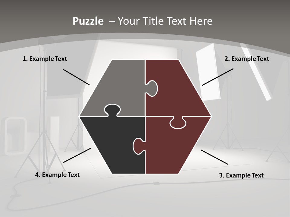 Light Photographer Background PowerPoint Template