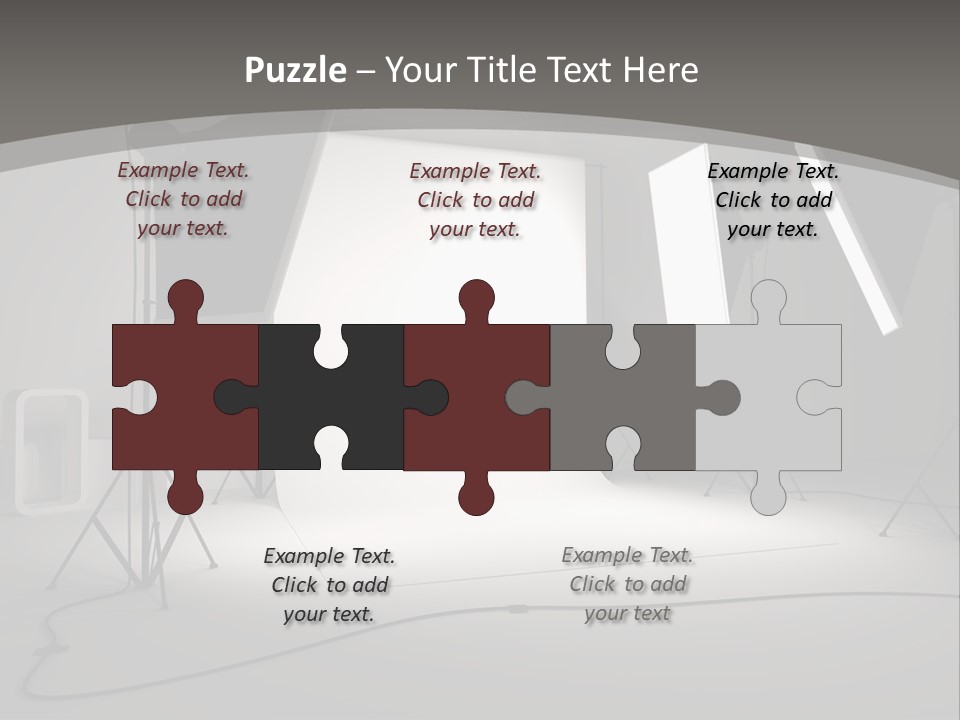 Light Photographer Background PowerPoint Template