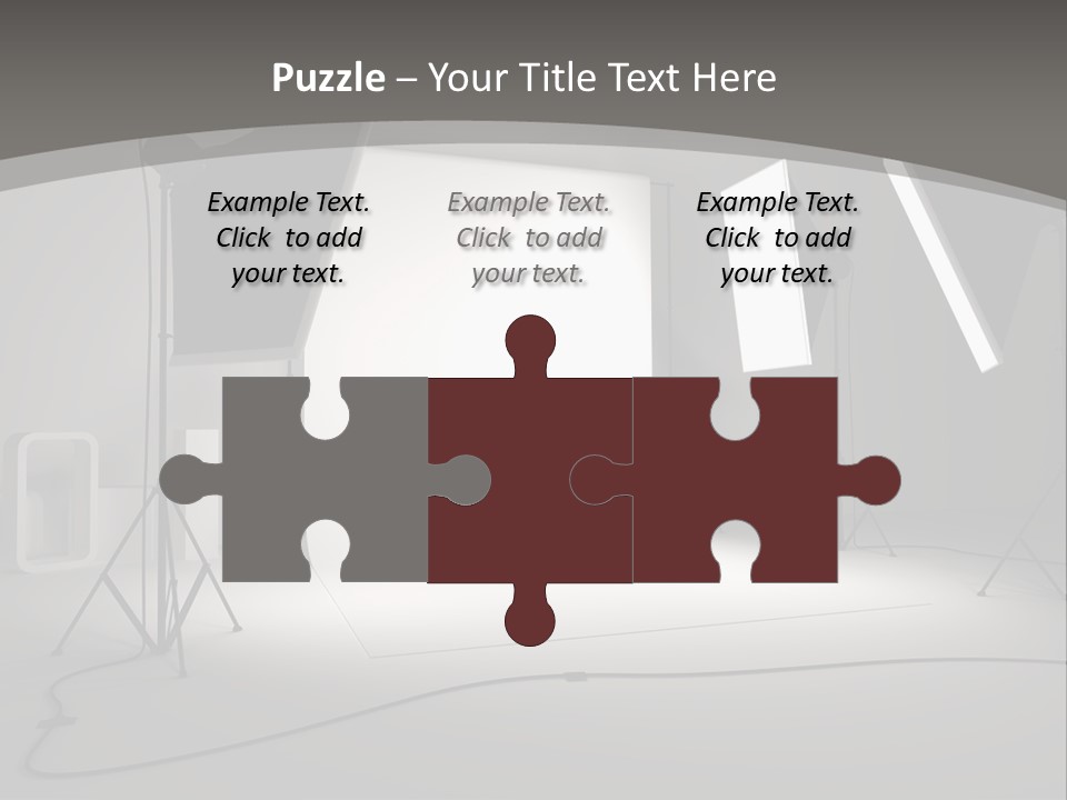 Light Photographer Background PowerPoint Template