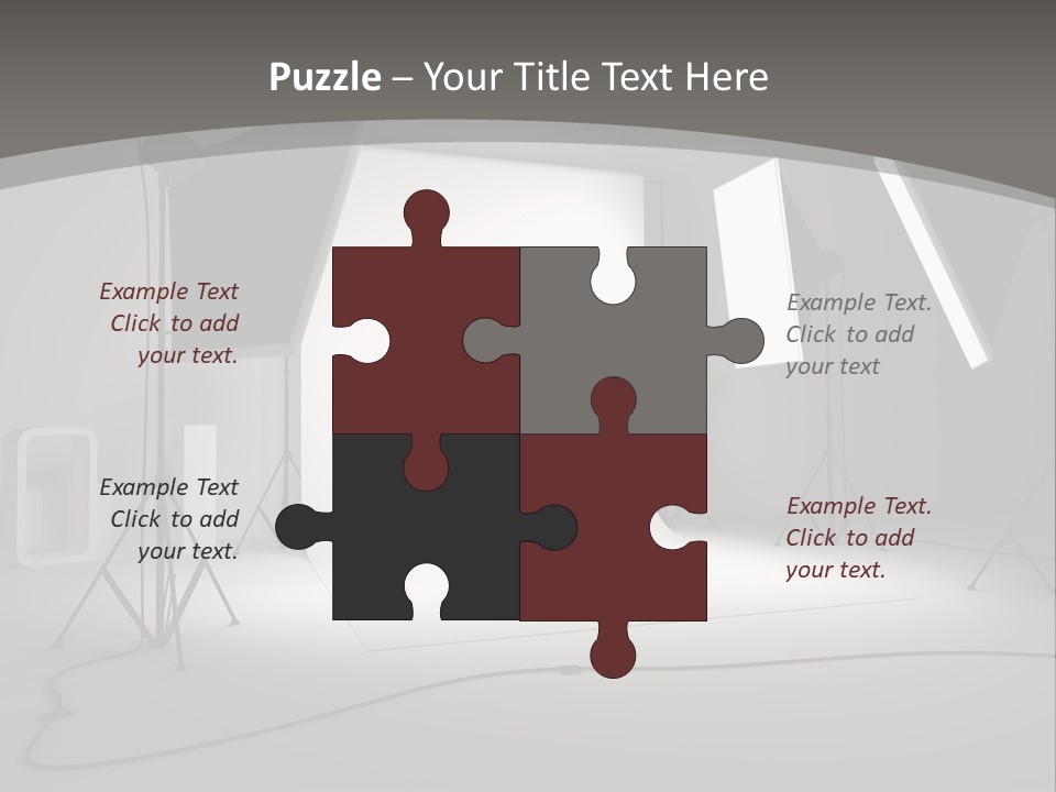 Light Photographer Background PowerPoint Template