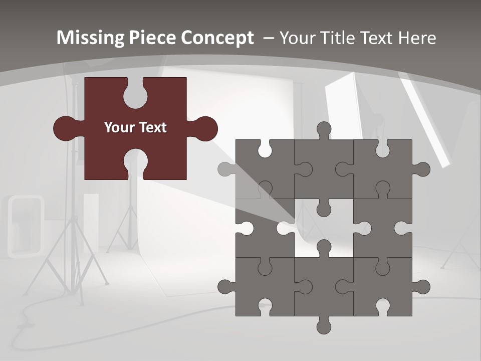 Light Photographer Background PowerPoint Template