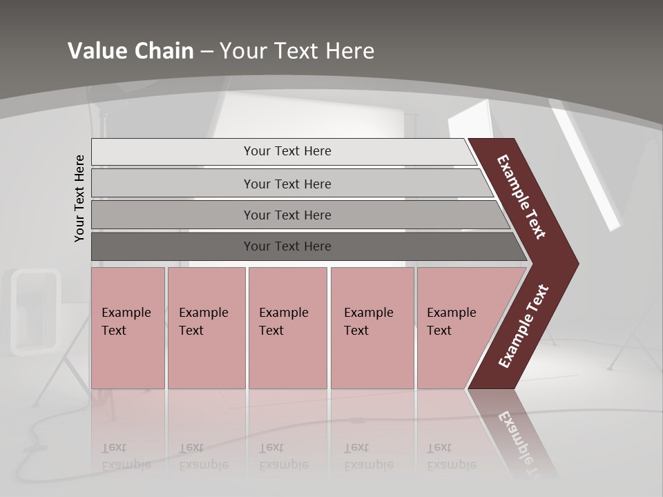 Light Photographer Background PowerPoint Template