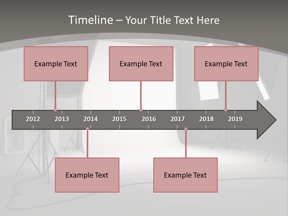 Light Photographer Background PowerPoint Template