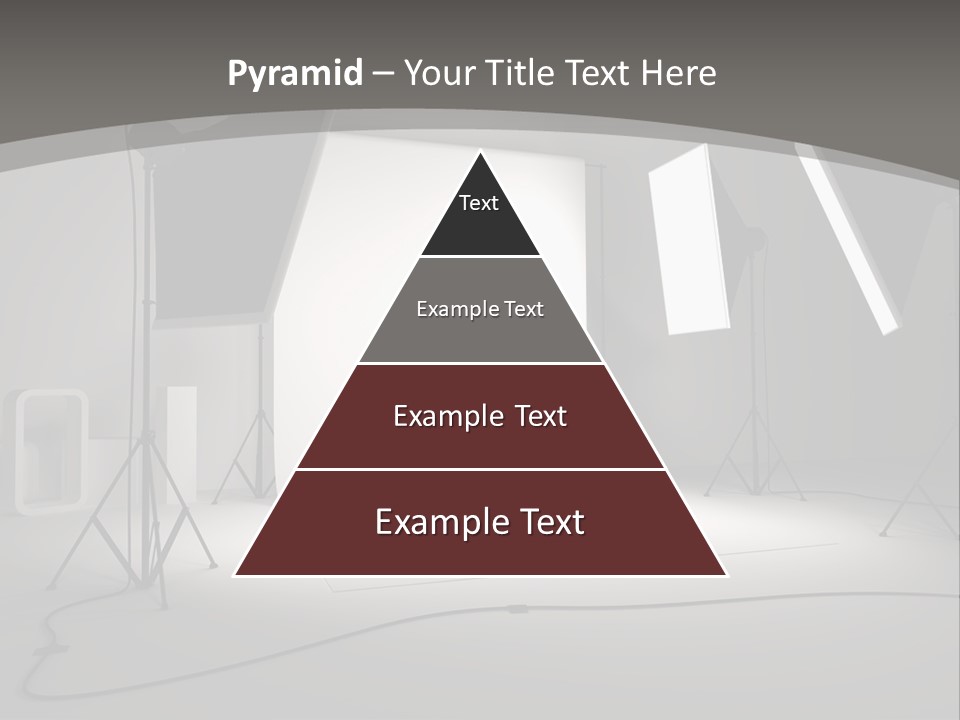 Light Photographer Background PowerPoint Template