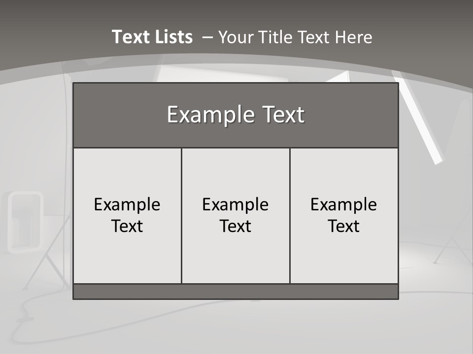 Light Photographer Background PowerPoint Template