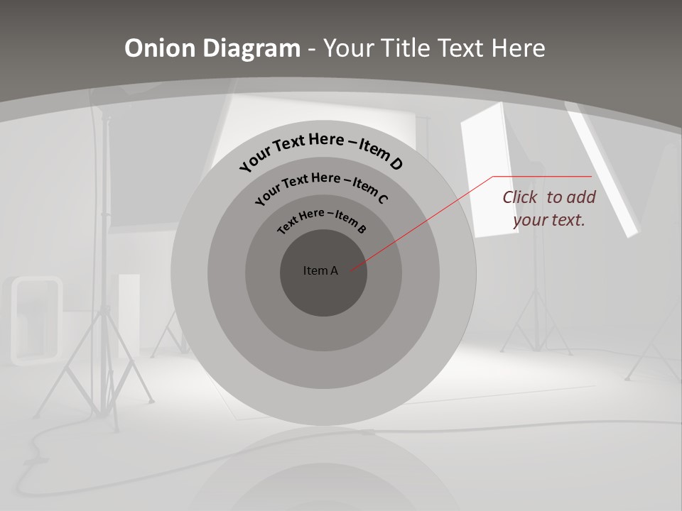 Light Photographer Background PowerPoint Template