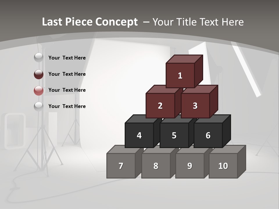 Light Photographer Background PowerPoint Template