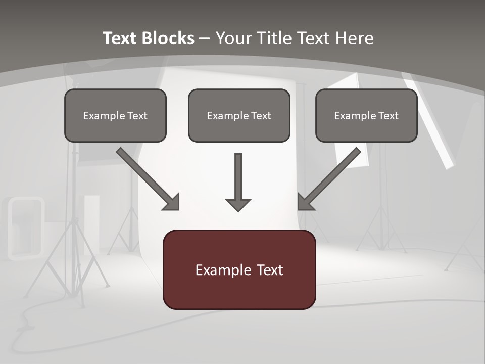 Light Photographer Background PowerPoint Template