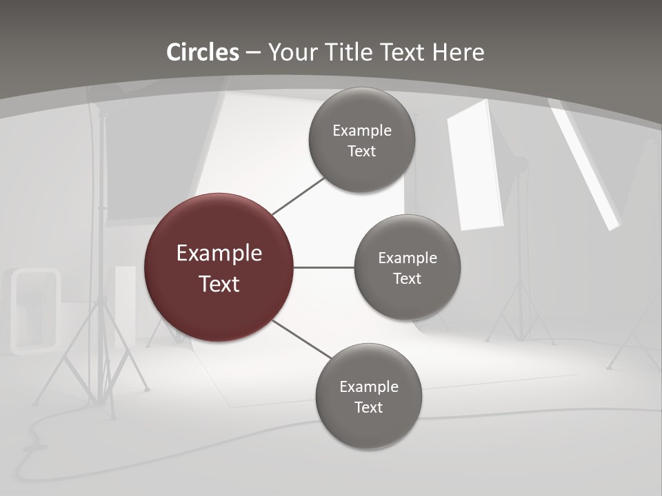 Light Photographer Background PowerPoint Template