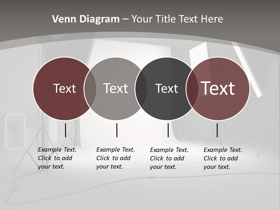 Light Photographer Background PowerPoint Template