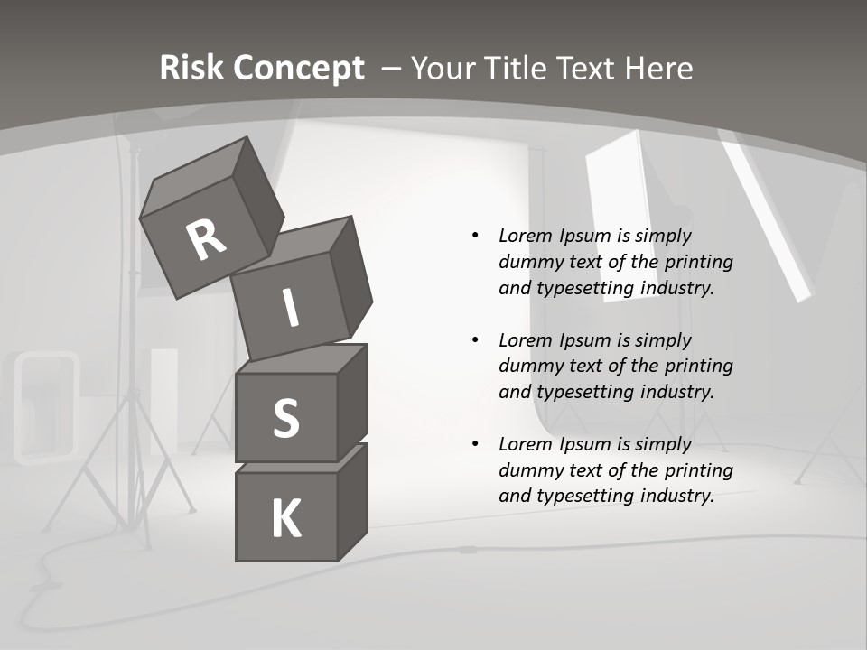 Light Photographer Background PowerPoint Template