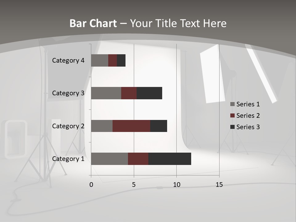 Light Photographer Background PowerPoint Template