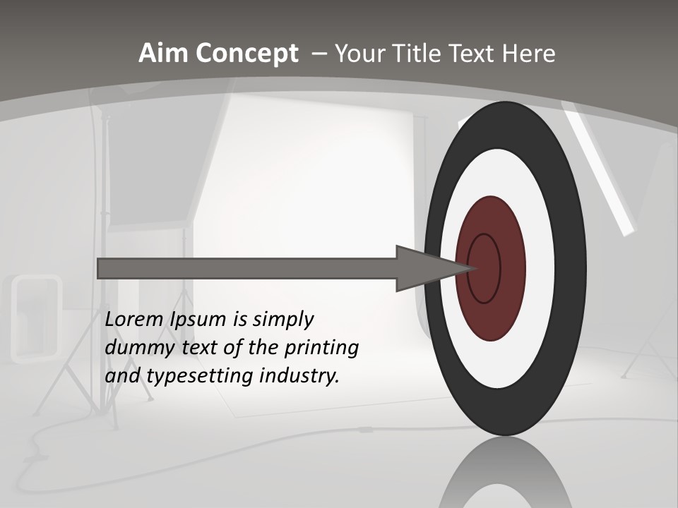 Light Photographer Background PowerPoint Template