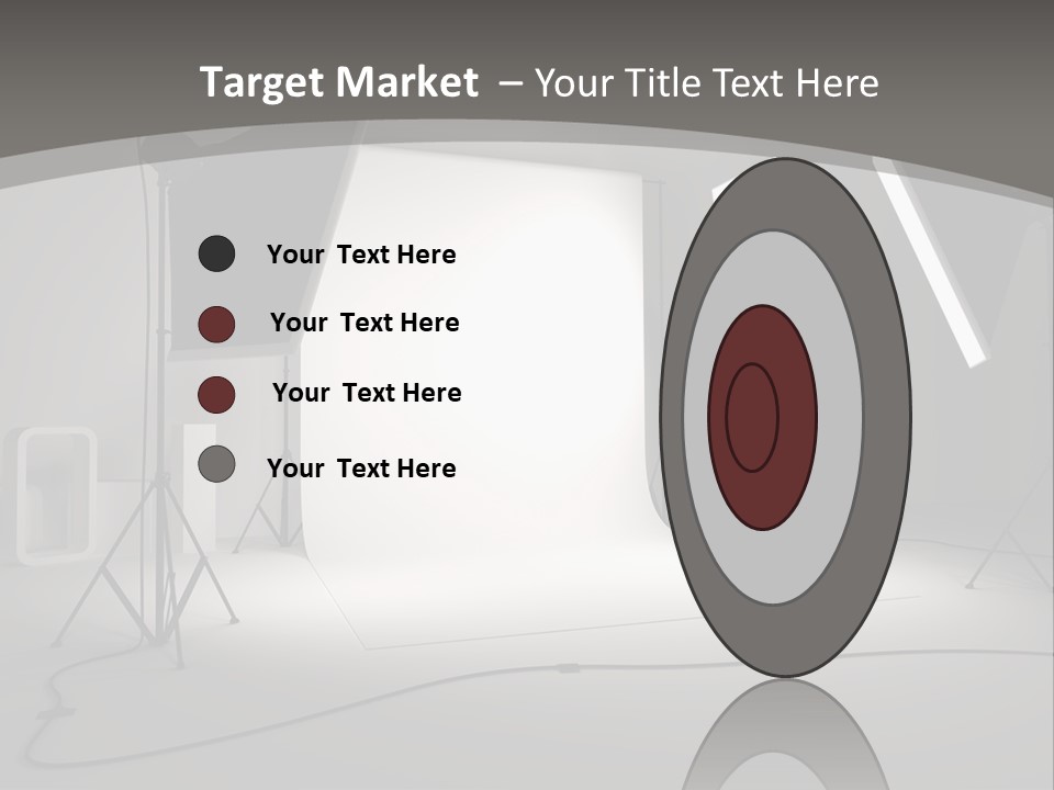 Light Photographer Background PowerPoint Template