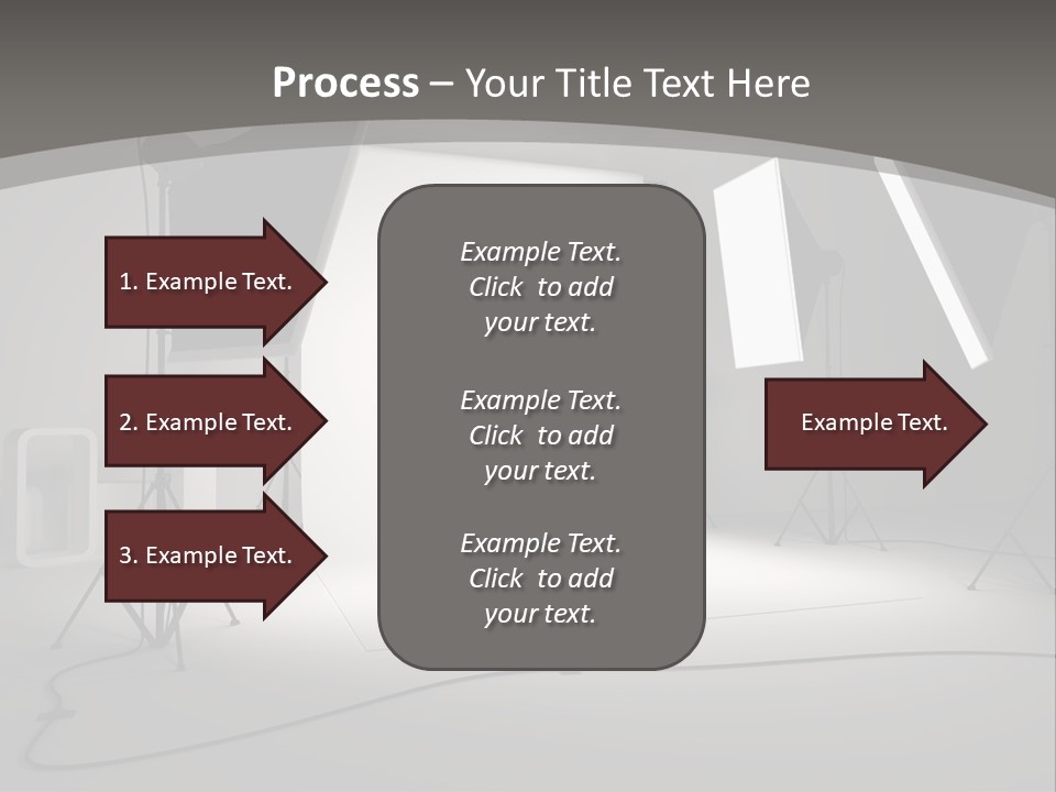 Light Photographer Background PowerPoint Template