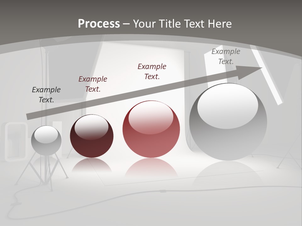 Light Photographer Background PowerPoint Template