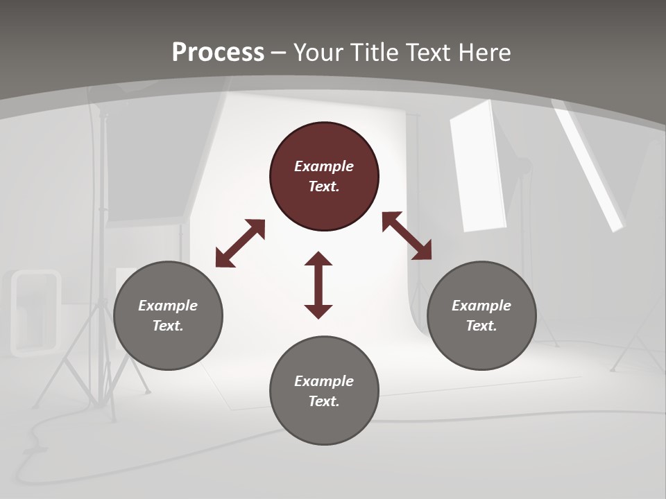 Light Photographer Background PowerPoint Template
