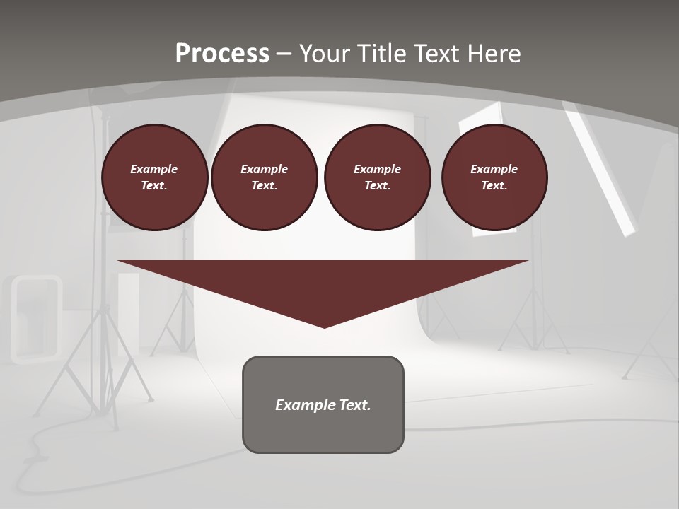 Light Photographer Background PowerPoint Template