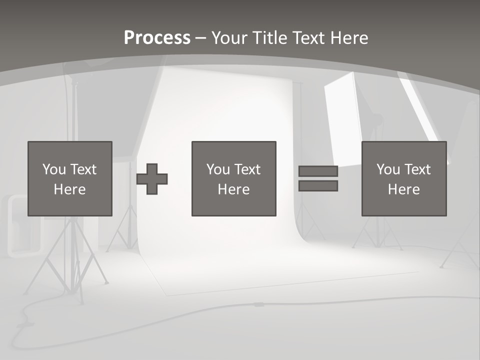 Light Photographer Background PowerPoint Template