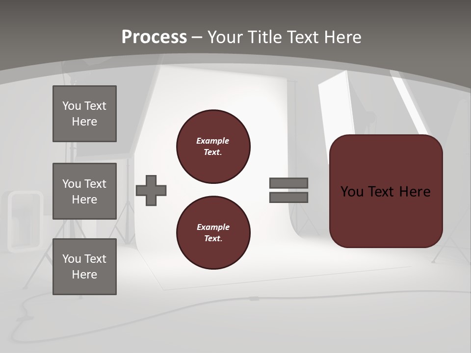 Light Photographer Background PowerPoint Template