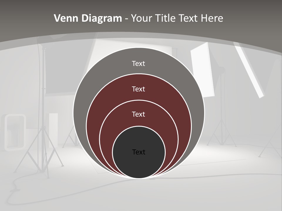 Light Photographer Background PowerPoint Template