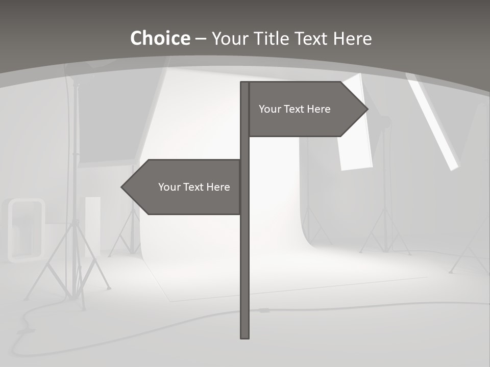 Light Photographer Background PowerPoint Template