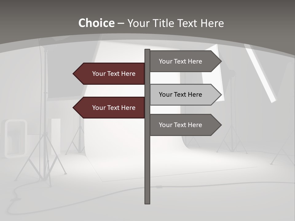 Light Photographer Background PowerPoint Template