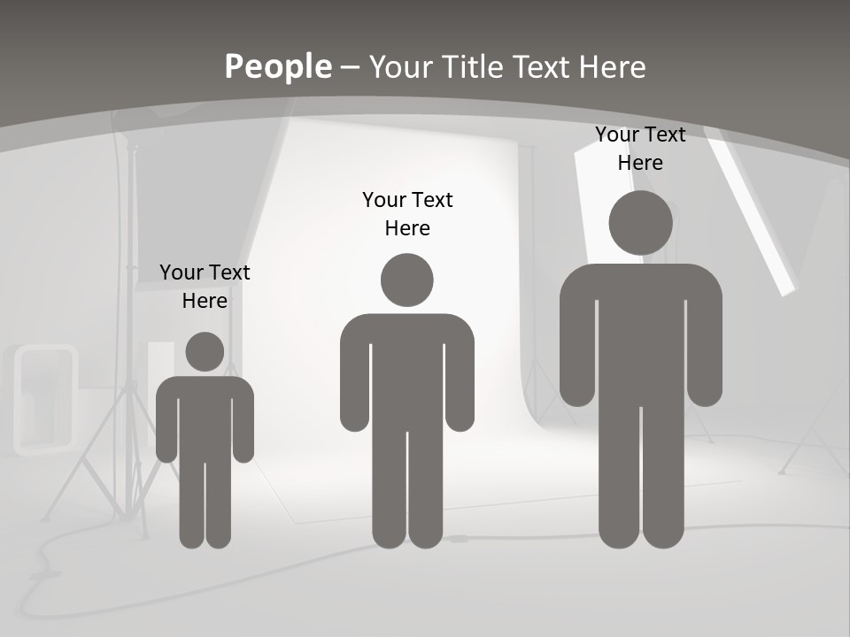 Light Photographer Background PowerPoint Template