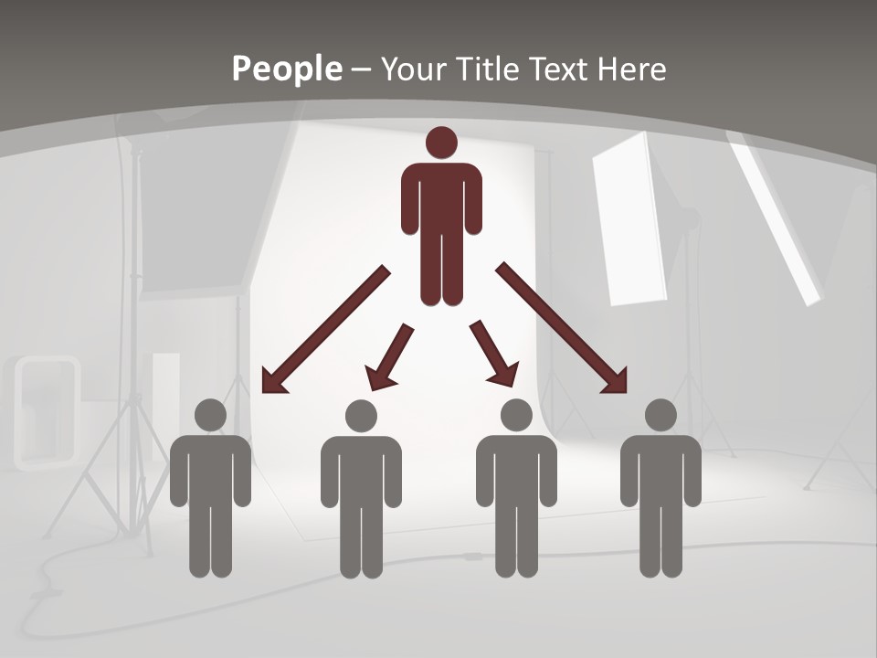 Light Photographer Background PowerPoint Template