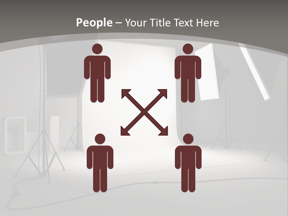 Light Photographer Background PowerPoint Template