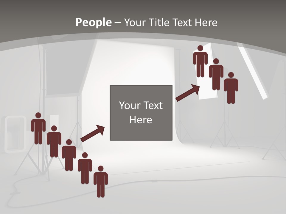 Light Photographer Background PowerPoint Template