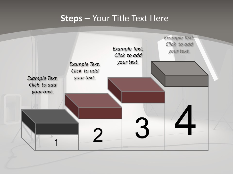 Light Photographer Background PowerPoint Template