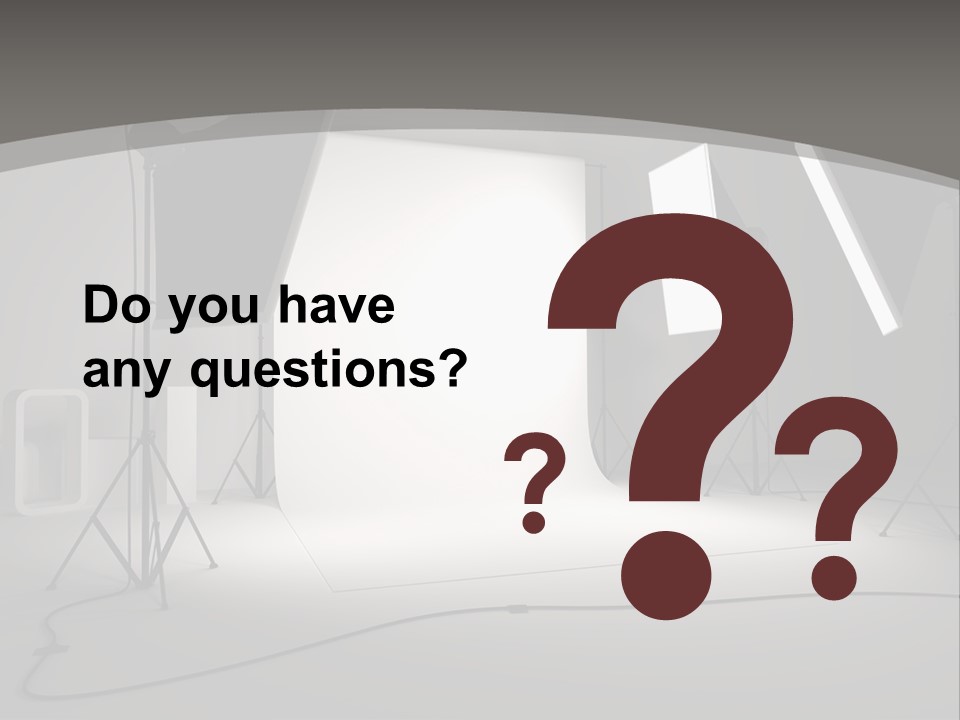 Light Photographer Background PowerPoint Template