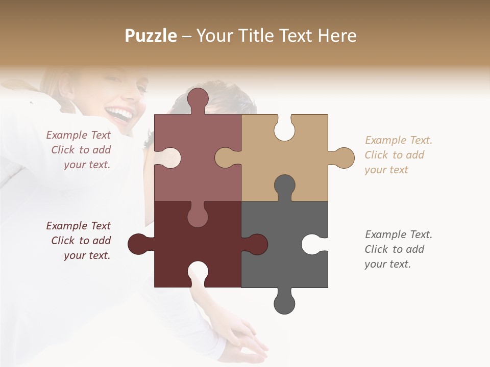 Isolated Dating Party PowerPoint Template