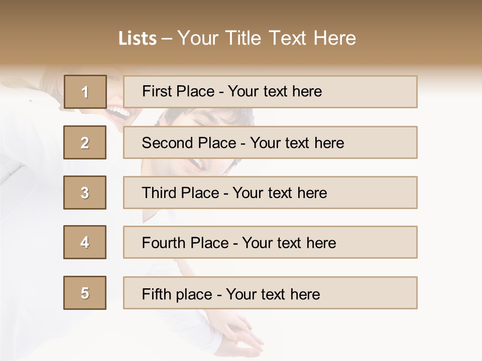 Isolated Dating Party PowerPoint Template