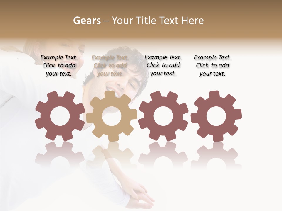 Isolated Dating Party PowerPoint Template