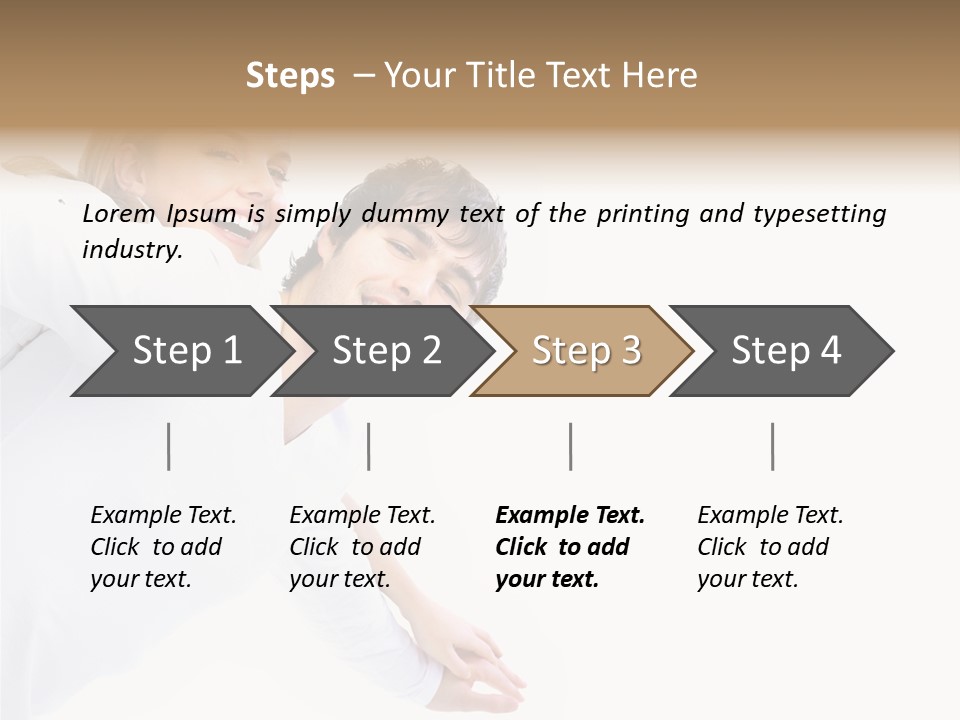 Isolated Dating Party PowerPoint Template