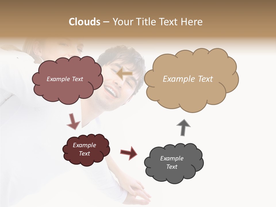 Isolated Dating Party PowerPoint Template