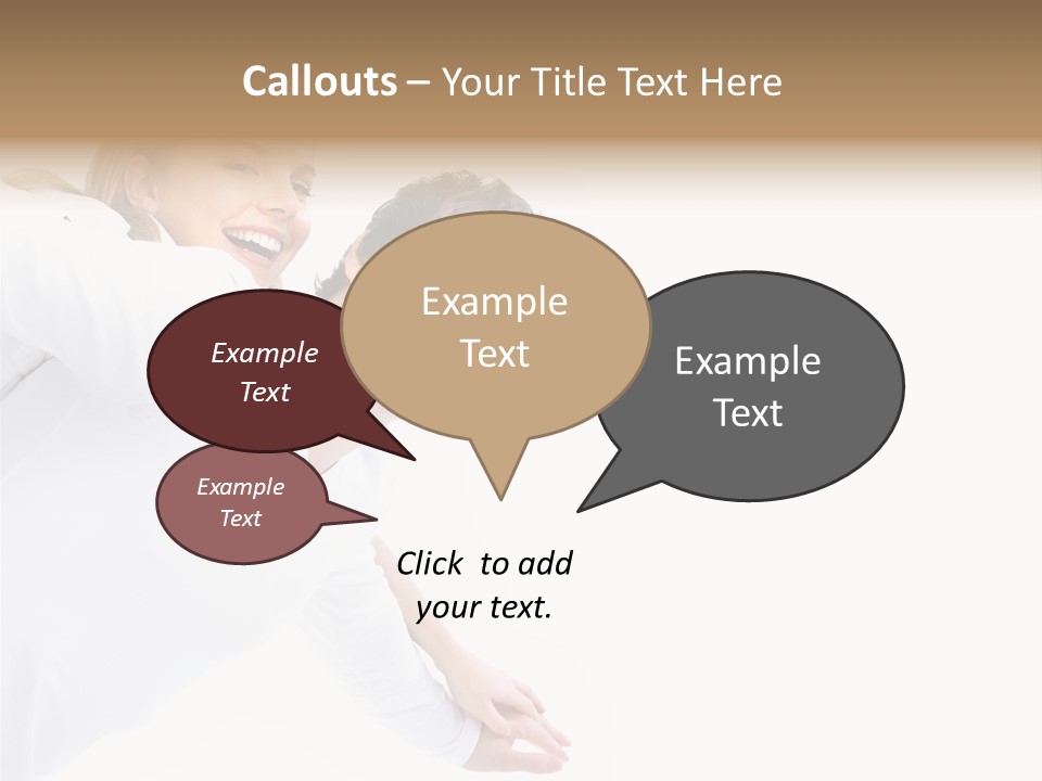 Isolated Dating Party PowerPoint Template