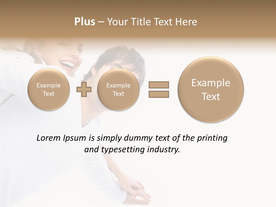 Isolated Dating Party PowerPoint Template