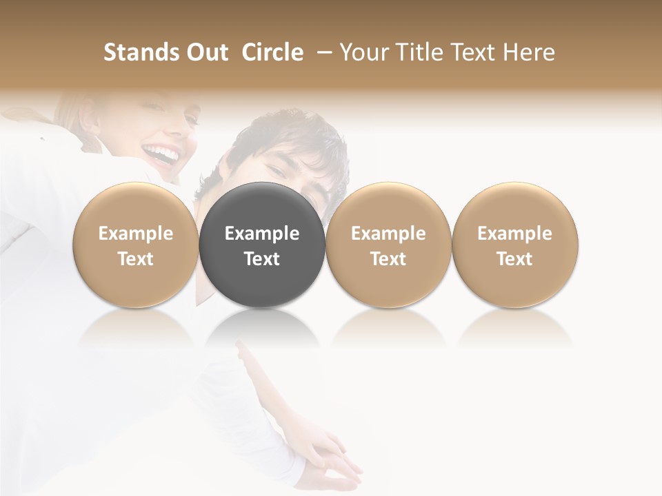 Isolated Dating Party PowerPoint Template