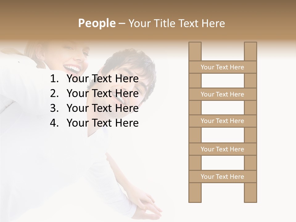 Isolated Dating Party PowerPoint Template