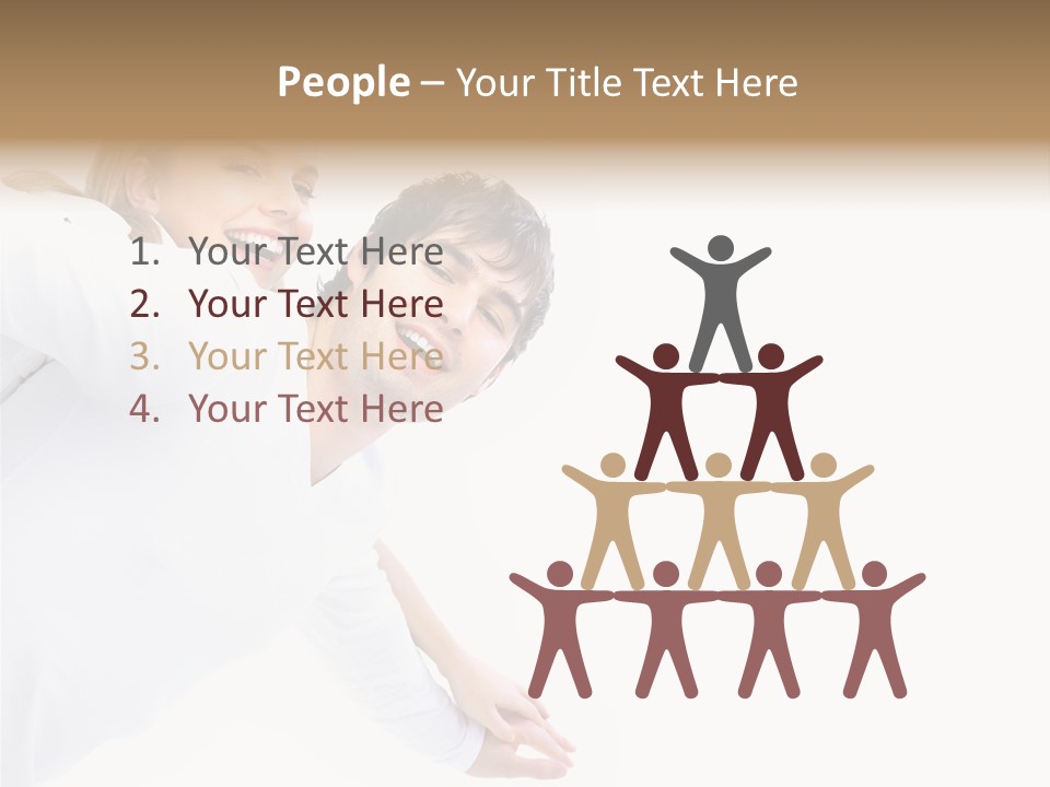 Isolated Dating Party PowerPoint Template