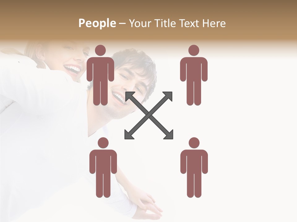 Isolated Dating Party PowerPoint Template