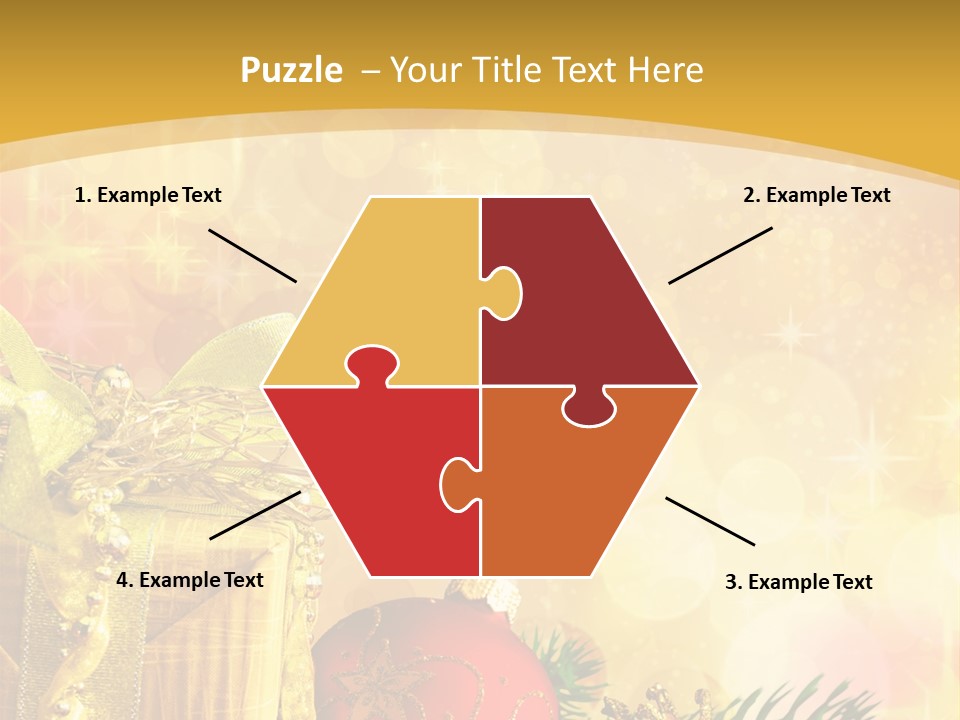 Year Abstract Shiny PowerPoint Template