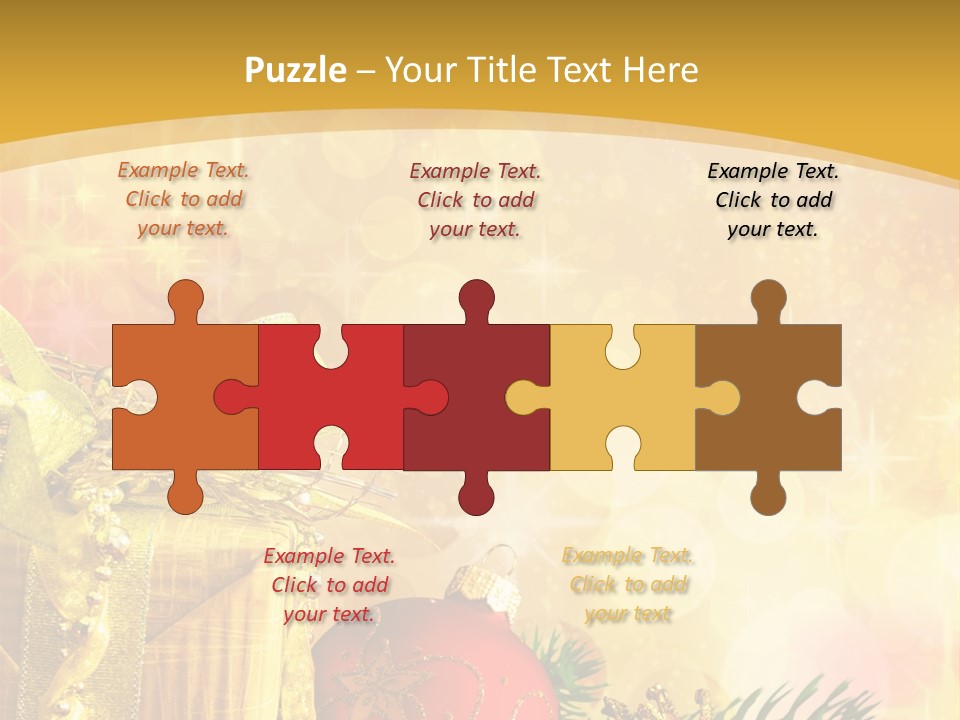 Year Abstract Shiny PowerPoint Template